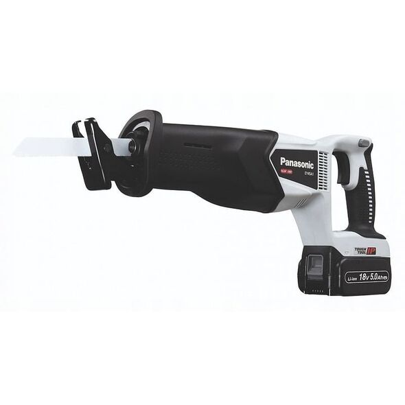 Zestaw PANASONIC Piła szablasta Lisica 18V z 2 x 18V 5.0Ah + ładowarka, z Systainer (14.4V współpracująca)