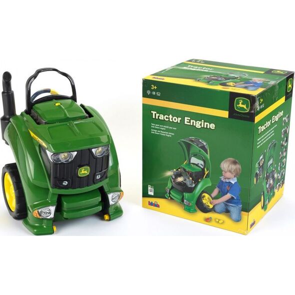 Klein Klein Traktor John Deere z silnikiem do skręcania 57 elementów