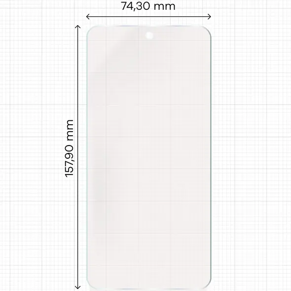 Folia matowa Bizon Glass Film Sun do Samsung Galaxy A55 5G