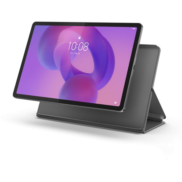 Lenovo Idea Tab 11 2.5K Mediatek Dimensity 6300/8GB/256GB/Android 15/Grey/2Y Warranty | Lenovo Tab (without power adapter) | Idea Tab | 11 " | Luna Grey | IPS | 2560x1600 pixels | MediaTek | Dimensity 6300 | 8 GB | Soldered LPDDR4x | 256 GB | Wi-Fi | Fron