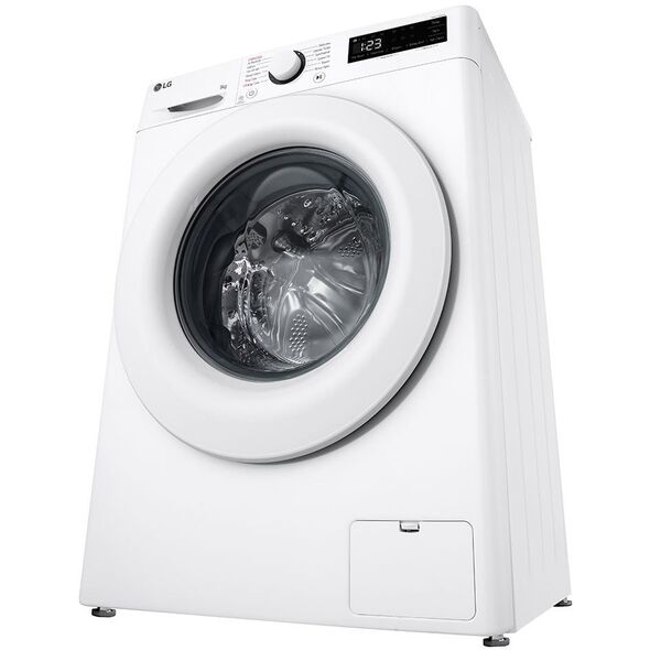 LG F2WR509SWW Washing machine, A, Front loading, Washing capacity 9 kg, Depth 47.5 cm, 1160 RPM, White