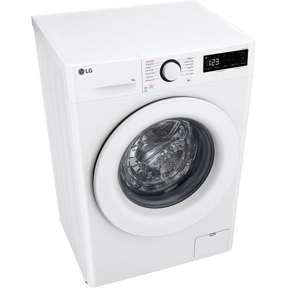 LG F2WR509SWW Washing machine, A, Front loading, Washing capacity 9 kg, Depth 47.5 cm, 1160 RPM, White