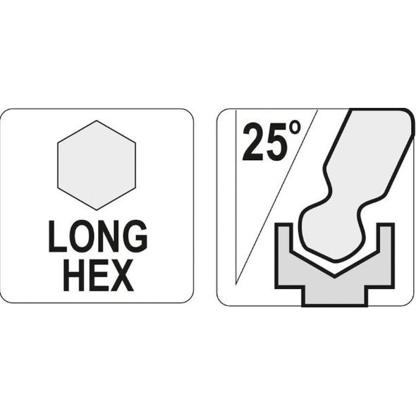 Yato Klucz imbusowy hex typ L 2,5mm z kulką (YT-05452)