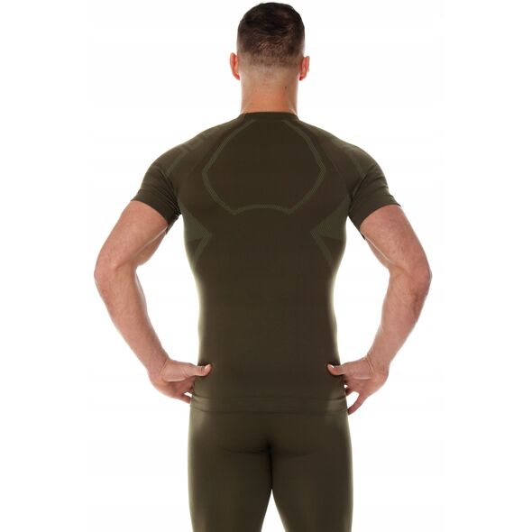 Brubeck SS13000 Ανδρικό μπλουζάκι RANGER PROTECT χακί XXXL