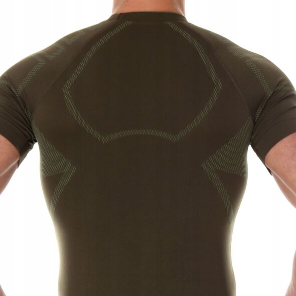 Brubeck SS13000 Ανδρικό μπλουζάκι RANGER PROTECT χακί XXXL