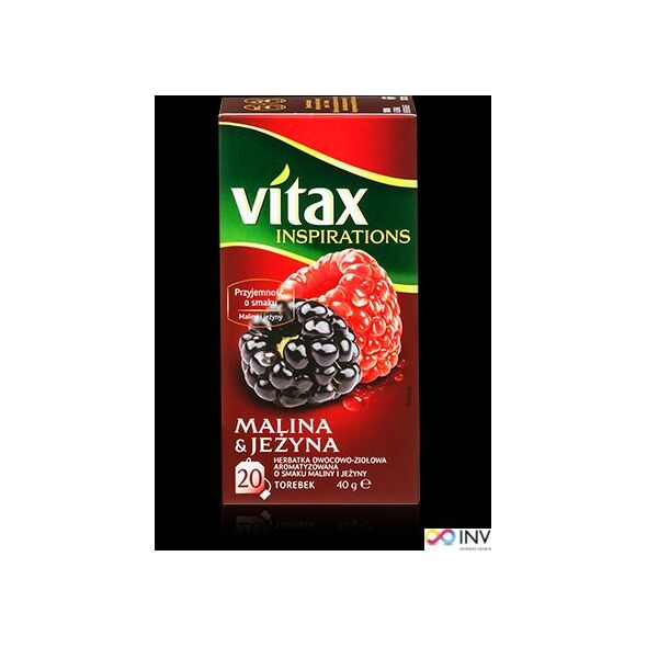 Vitax HERBATA VITAX INSPIRATIONS MALINA&JEŻYNA 20 TOREBEK 6691342