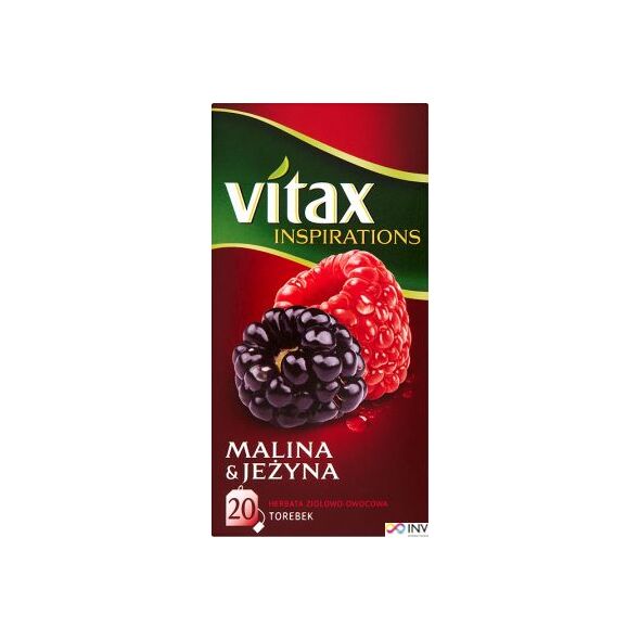 Vitax HERBATA VITAX INSPIRATIONS MALINA&JEŻYNA 20 TOREBEK 6691342