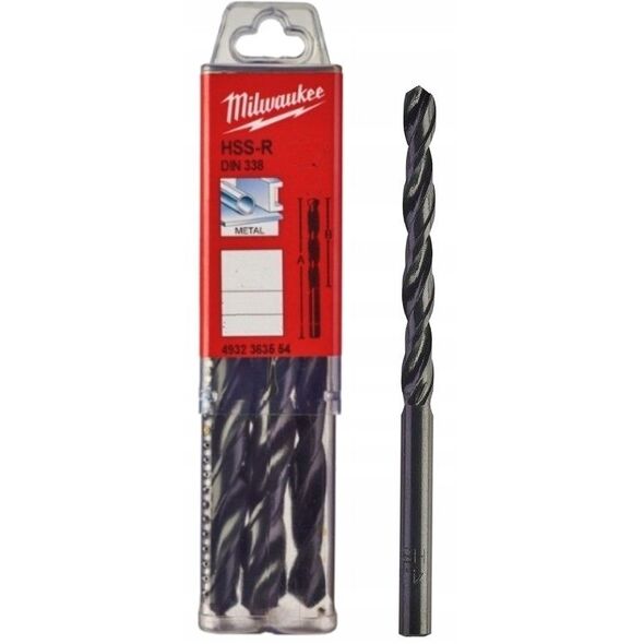 Τρυπάνι Milwaukee 10 X ΤΡΥΠΑΝΙ HSS-R 6,8 MM