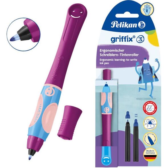 Pelikan Pióro kulkowe Griffix Sweet Berry blister