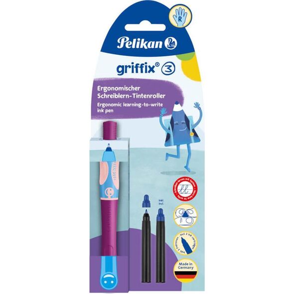 Pelikan Pióro kulkowe Griffix Sweet Berry blister