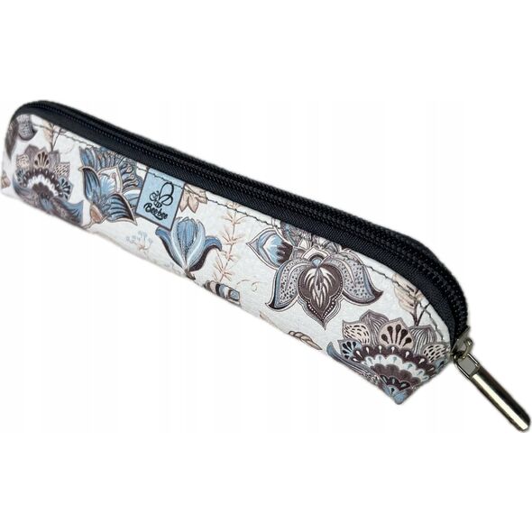 Piórnik Bee-bee Piórnik mini Paisley kwiaty kawowe