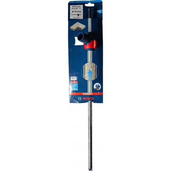 Wiertło Bosch Bosch Expert hammer drill SDS Clean plus-8X set, 16mm (working length 400mm, suction drill incl. suction connection)