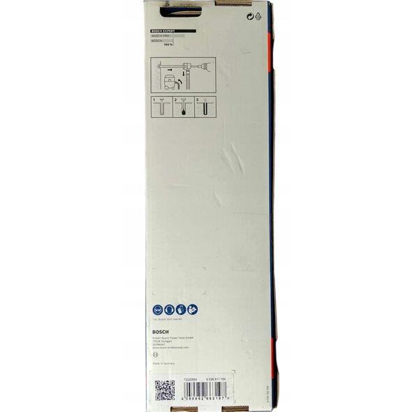 Wiertło Bosch Bosch Expert hammer drill SDS Clean max-8X set, 22mm (working length 400mm, suction drill including suction connection)