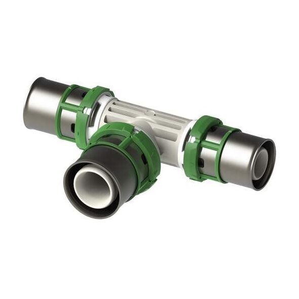 Ταυ μειωτήρα συμπίεσης MultiSkin PPSU 26x16x26 9130RW261626