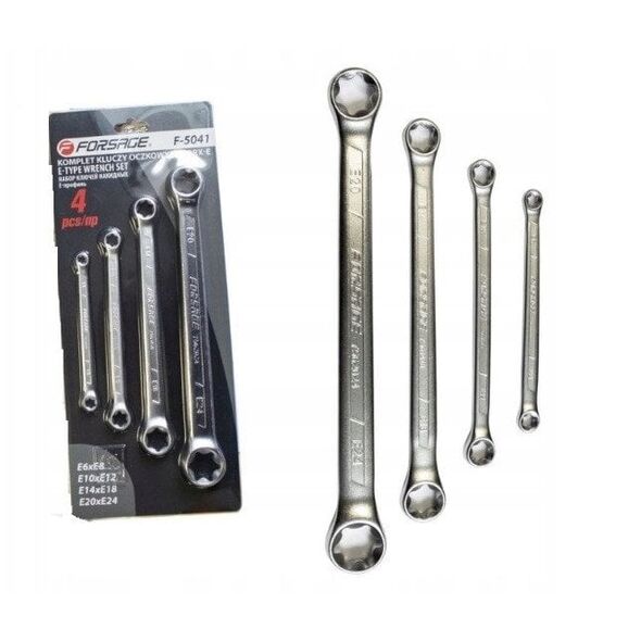 Σετ κλειδιών TORX 4 τεμ. (E6-E24)