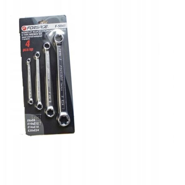 Σετ κλειδιών TORX 4 τεμ. (E6-E24)