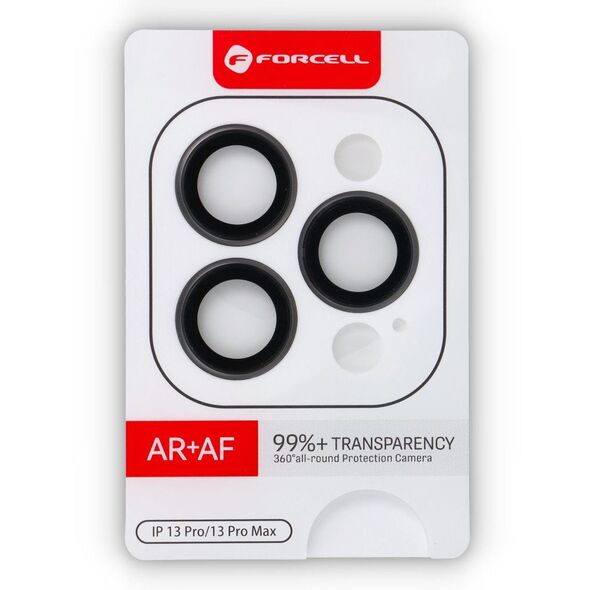 Szkło hartowane Forcell Premium do aparatu - do iPhone 13 Pro / 13 Pro Max Grafitowy