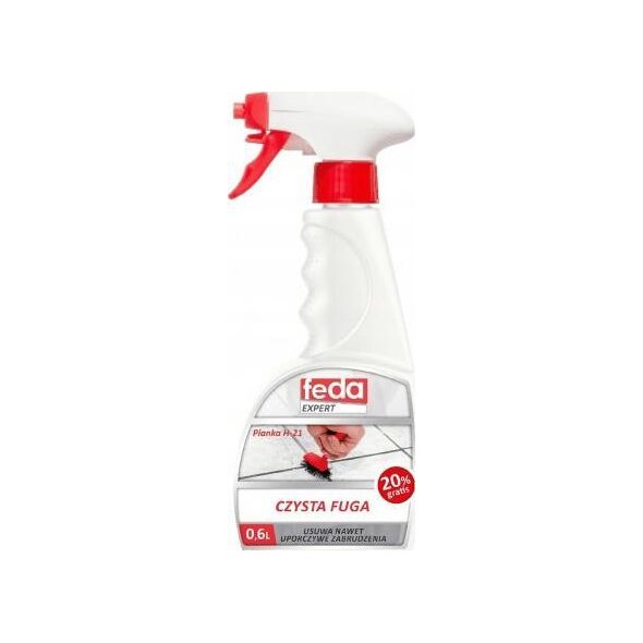 Feda Płyn Do Fug Czyszczenia Mycia Czysta Fuga 600ml Czysta Fuga Feda