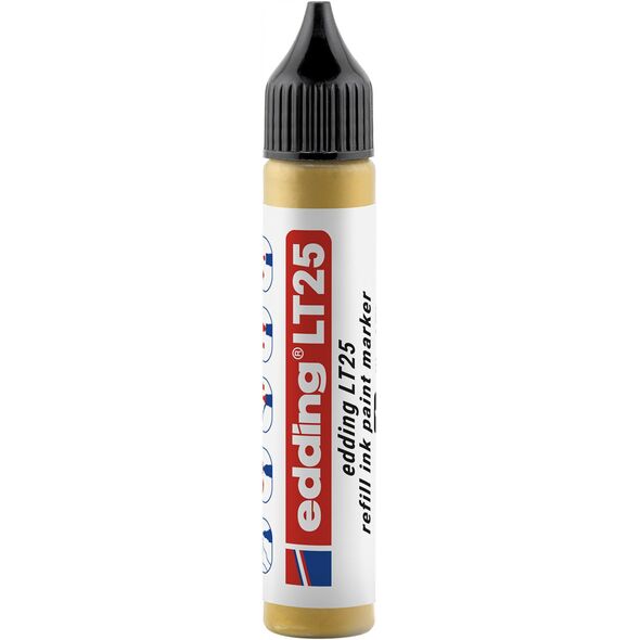 Tusz do uzupełniania markerów olejowych e-LT 25 ECOLINE, EDDING, złoty