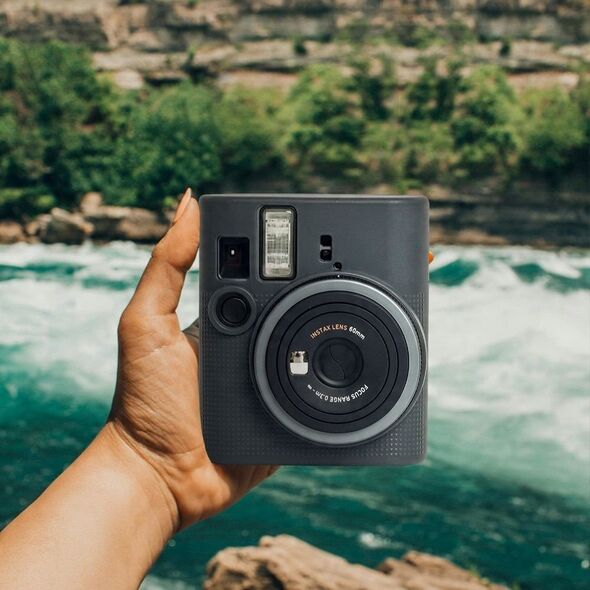 Futerał Etui Pokrowiec Case Osłona Silikon Do Fuji Fujifilm Instax Mini 41 / Szary