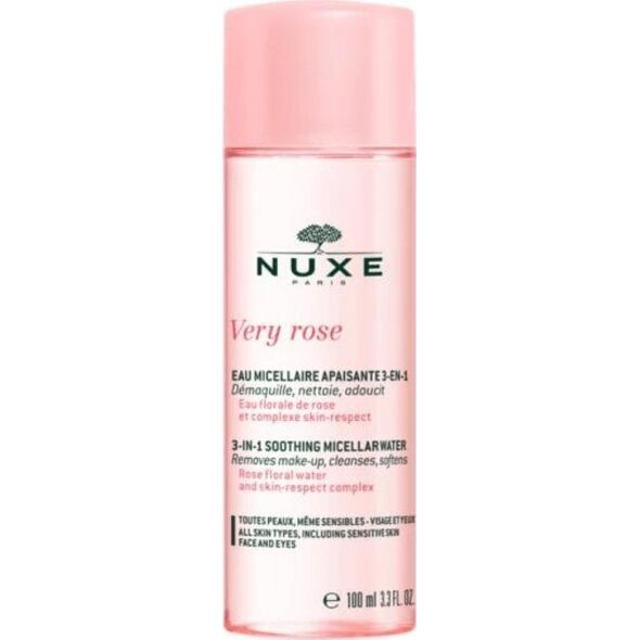 Nuxe Very Rose Łagodzący płyn micelarny 3w1 100ml
