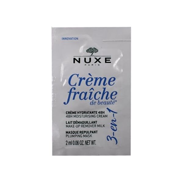 Set Duo, Nuxe, Creme Fraiche de Beaute, Hydrating 48H, Cream, For Face, 2 pcs, 12 ml *Sample For Women