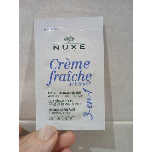 Set Duo, Nuxe, Creme Fraiche de Beaute, Hydrating 48H, Cream, For Face, 2 pcs, 12 ml *Sample For Women