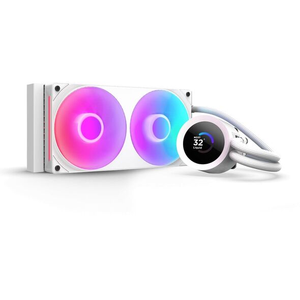 NZXT Kraken Plus 240 RGB nestejaahdytysjarjestelma, valkoinen