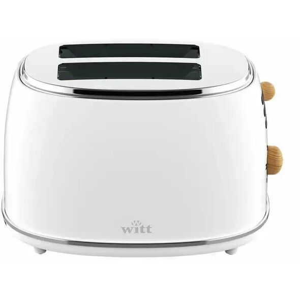 Witt Premium Wood toaster, white