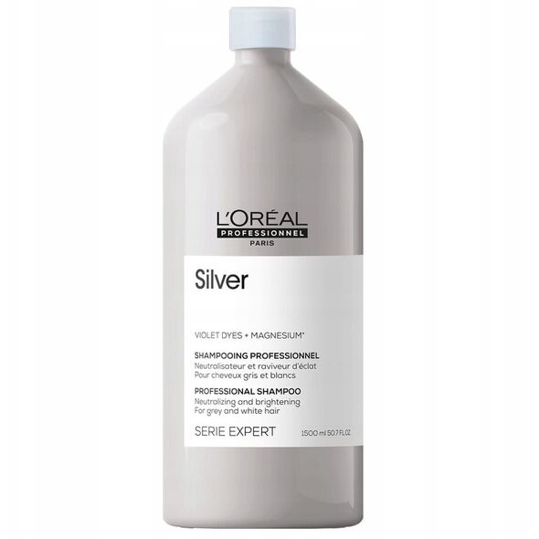L'Oreal Professionnel, Serie Expert Silver, Hair Shampoo, Neutralizing & Brightening, 1500 ml For Women