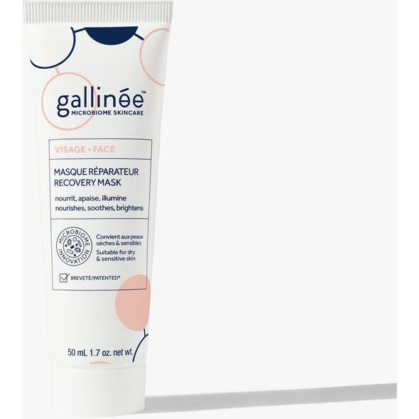 Gallinee, Microbiome Skincare, Regenerating, Cream Mask, For Face, 50 ml For Women