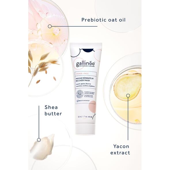 Gallinee, Microbiome Skincare, Regenerating, Cream Mask, For Face, 50 ml For Women