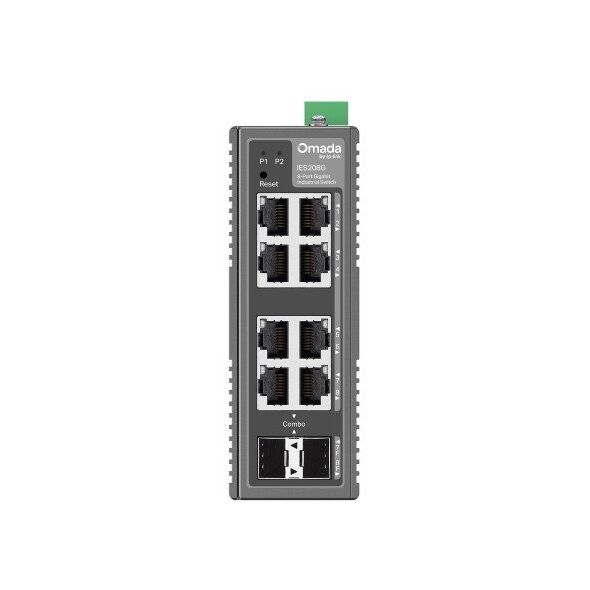 Omada IES208G8-Port Gigabit Industrial Easy Managed Switch