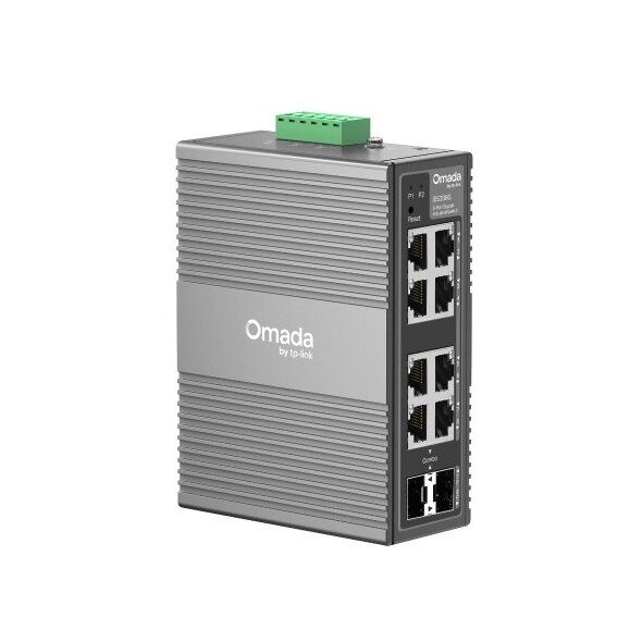 Omada IES208G8-Port Gigabit Industrial Easy Managed Switch