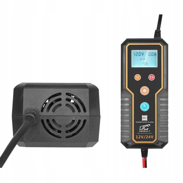 ŁADOWARKA AUTOMATYCZNA PROSTOWNIK MIKROPROCESOROWY LTC 12V/24V 15A LX1203