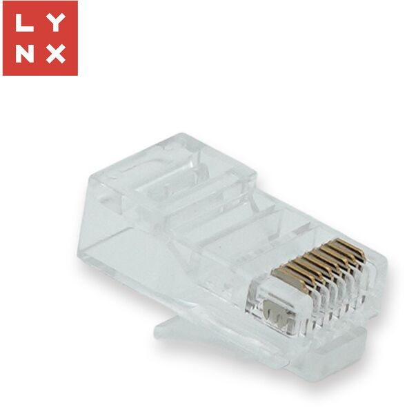 LYNX konektor UTP Cat6, 50µ, 100ks