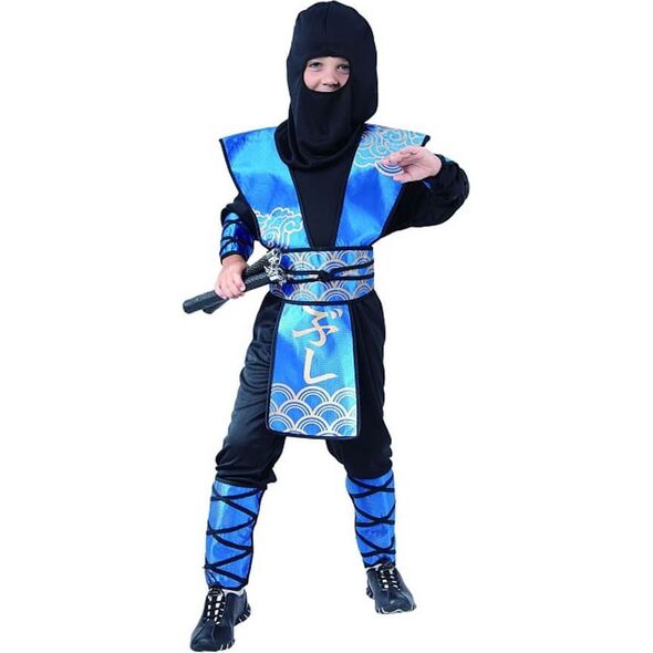 GoDan Kostium Ninja niebieski uniwersalny