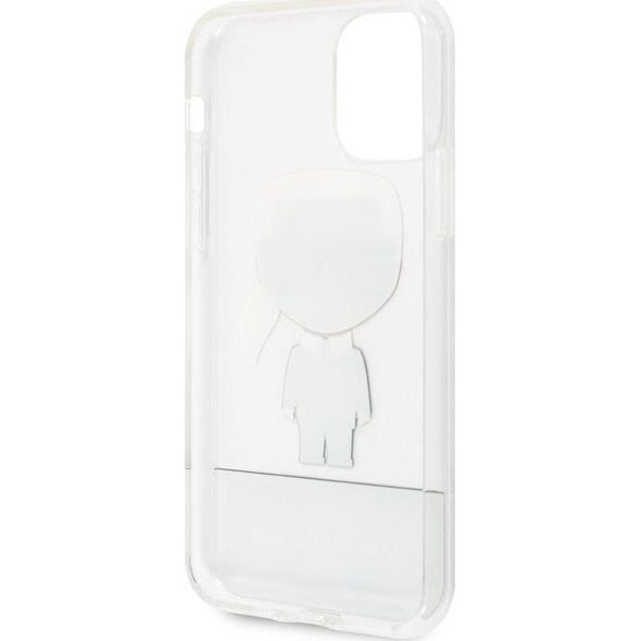 Karl Lagerfeld Karl Lagerfeld iPhone 11 Pro KLHCN58TPUTRIC przeźroczysty hard case Iconic Karl