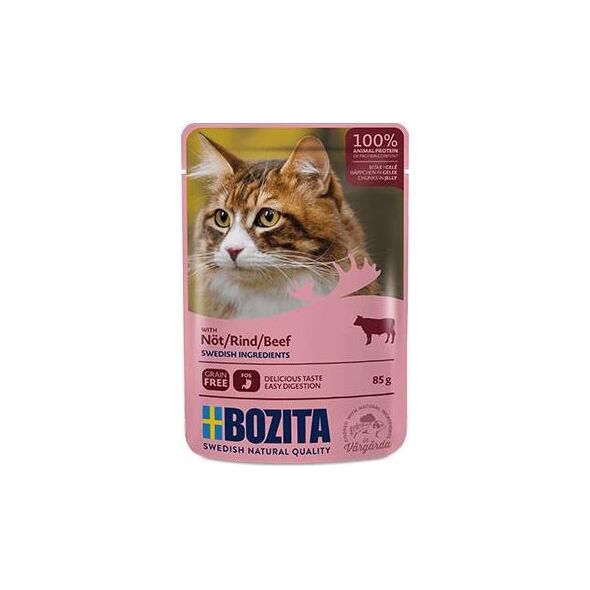 Bozita BOZITA KOT sasz.85g GAL WOŁOWINA /12