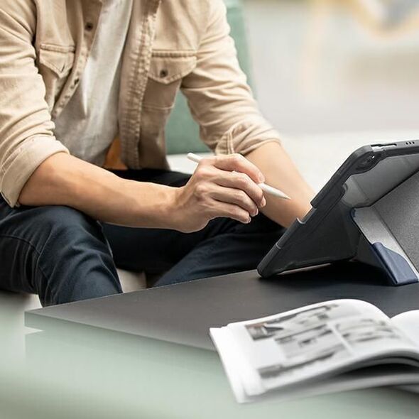 Etui na tablet PanzerGlass Etui UNIQ Trexa Apple iPad 10.2 2021/2020/2019 (7., 8. i 9 generacji) Antimicrobial czerwony/red