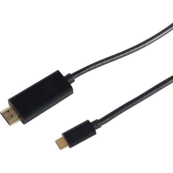 Kabel USB Icy Box USB-C - HDMI 1.8 m Czarny (10-57185)