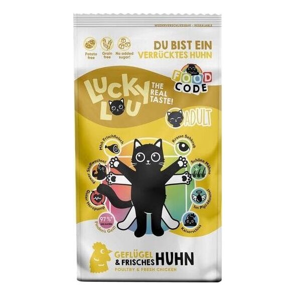 Lucky Lou Lucky Lou Karma Dla Kota Drób Kurczak 340g