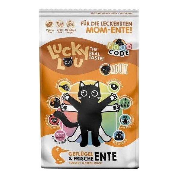 Lucky Lou Lucky Lou Karma Dla Kota Drób Kaczka 750g