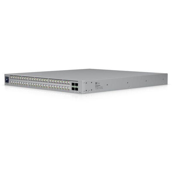 Ubiquiti Switch UniFi 16x2.5G RJ45/32x10G RJ45/4xSFP28 Managed PoE+++ 2150W 19" Rack-Mountable, 1,3" Touchscreen