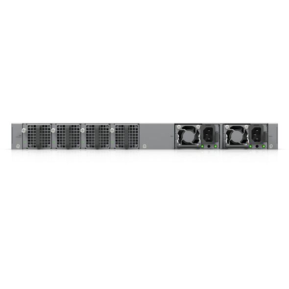Ubiquiti network switch ECS-24-PoE-EU Enterprise-grade 24-port, Layer 3 Etherlighting PoE+++ switch with high-capacity 10 GbE RJ45 and 25G SFP28 connections for high availability system design, (16) 10 GbE, (8) 2.5 GbE ports, all PoE+++ (90W capable,