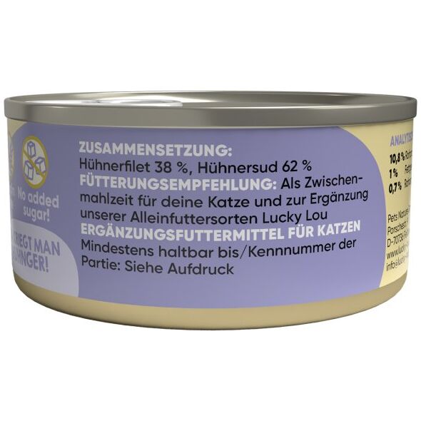 Lucky Lou Extrafood Kurczak w bulionie puszka 70g
