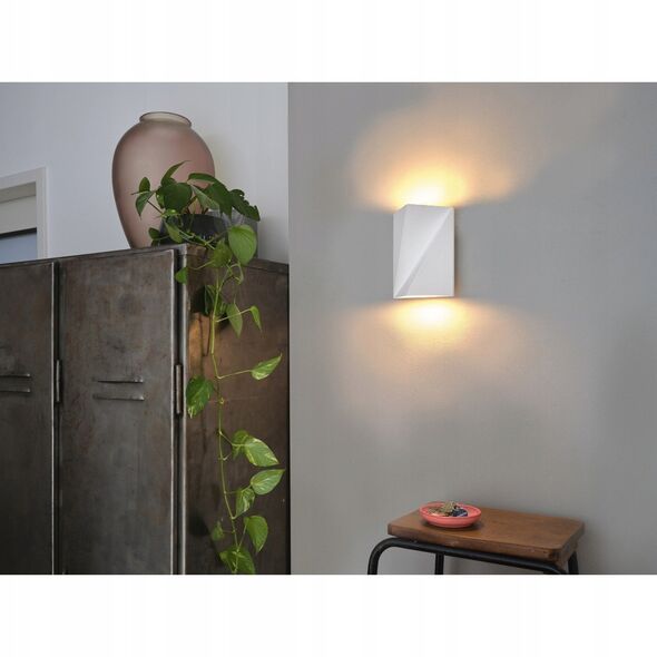 Wall lamp OSRAM DECOR ORIGAMI 2xG9 max 3W white plaster paintable 15x11x20cm