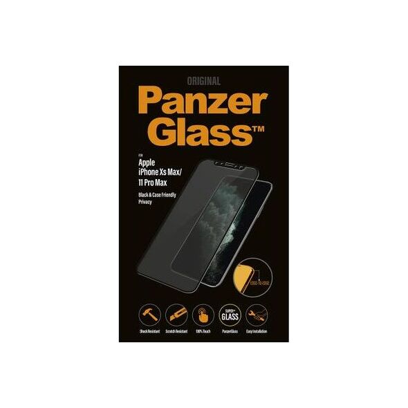 PanzerGlass Szkło hartowane do iPhone Xs Max / 11 Pro Max Privacy (P2666)