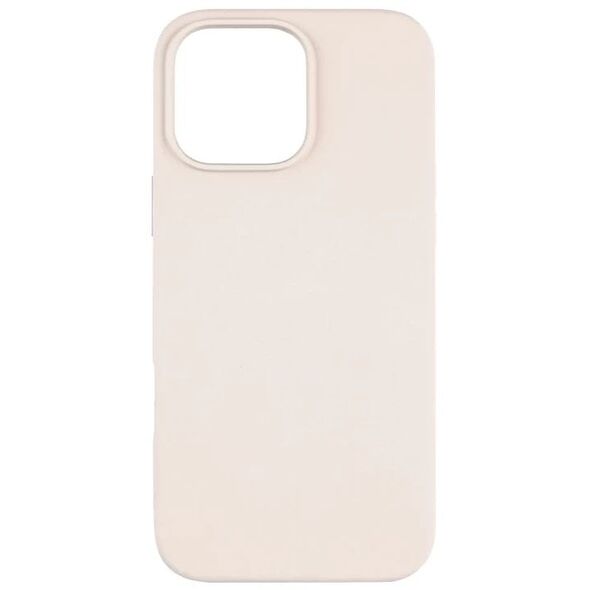 Pomologic CoverCase - προστατευτική θήκη σιλικόνης για iPhone 16 Pro Max συμβατή με MagSafe (ivory)