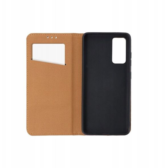 Kabura SMART PRO Book skórzana do IPHONE 17 brązowy